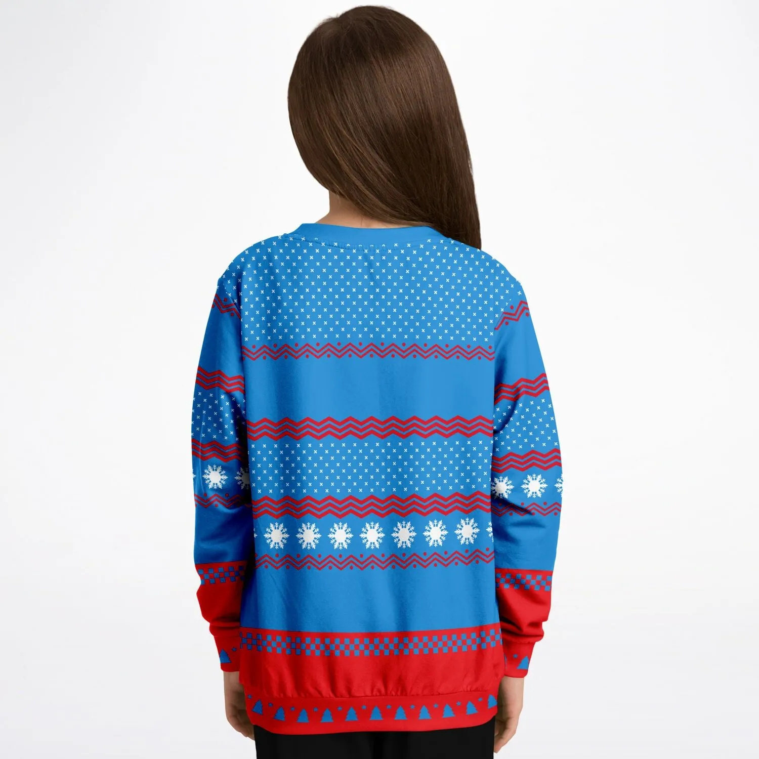 Meowy Christmas - Athletic Kids/Youth Sweatshirt