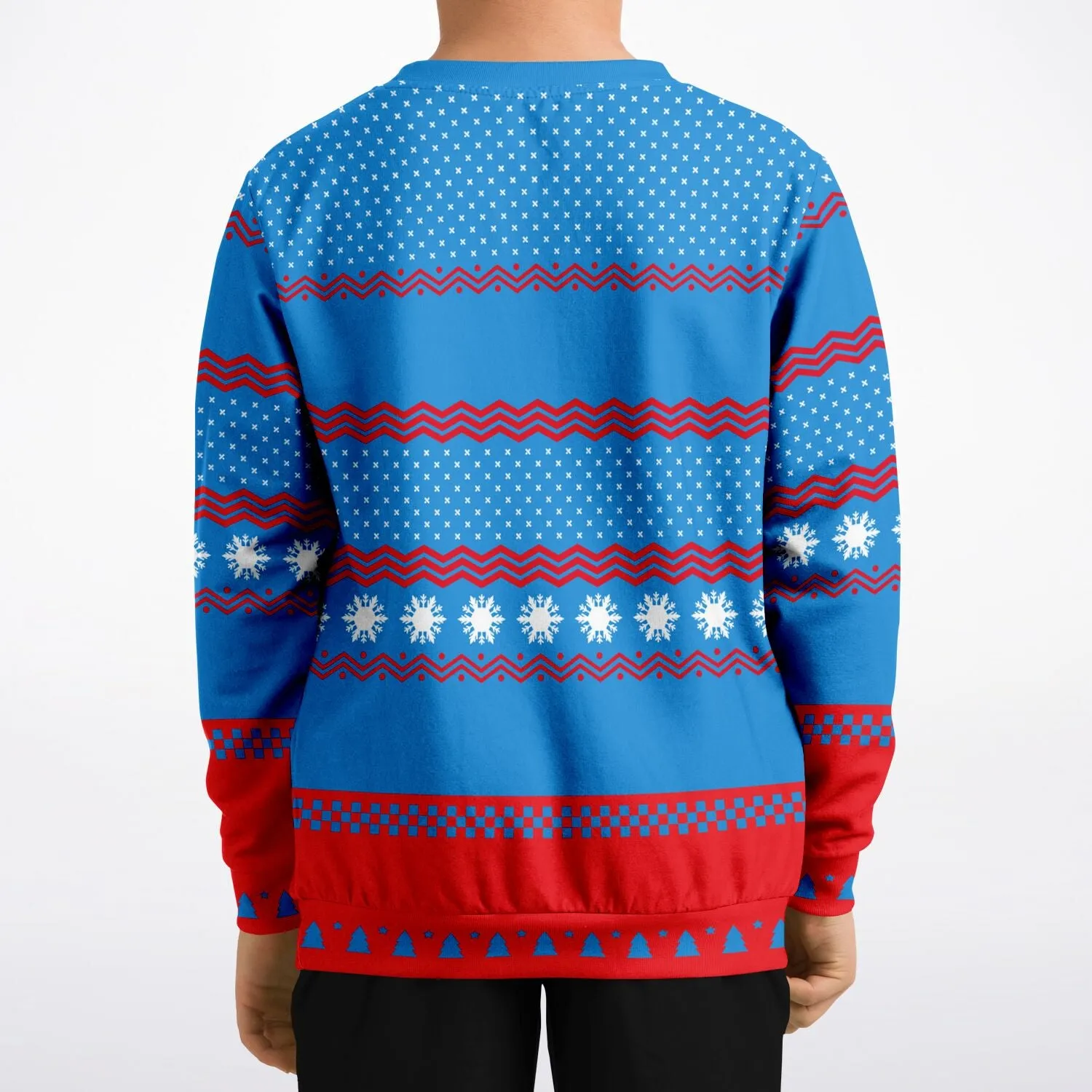 Meowy Christmas - Athletic Kids/Youth Sweatshirt