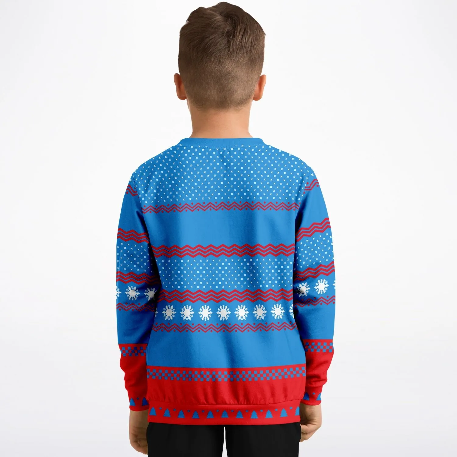 Meowy Christmas - Athletic Kids/Youth Sweatshirt