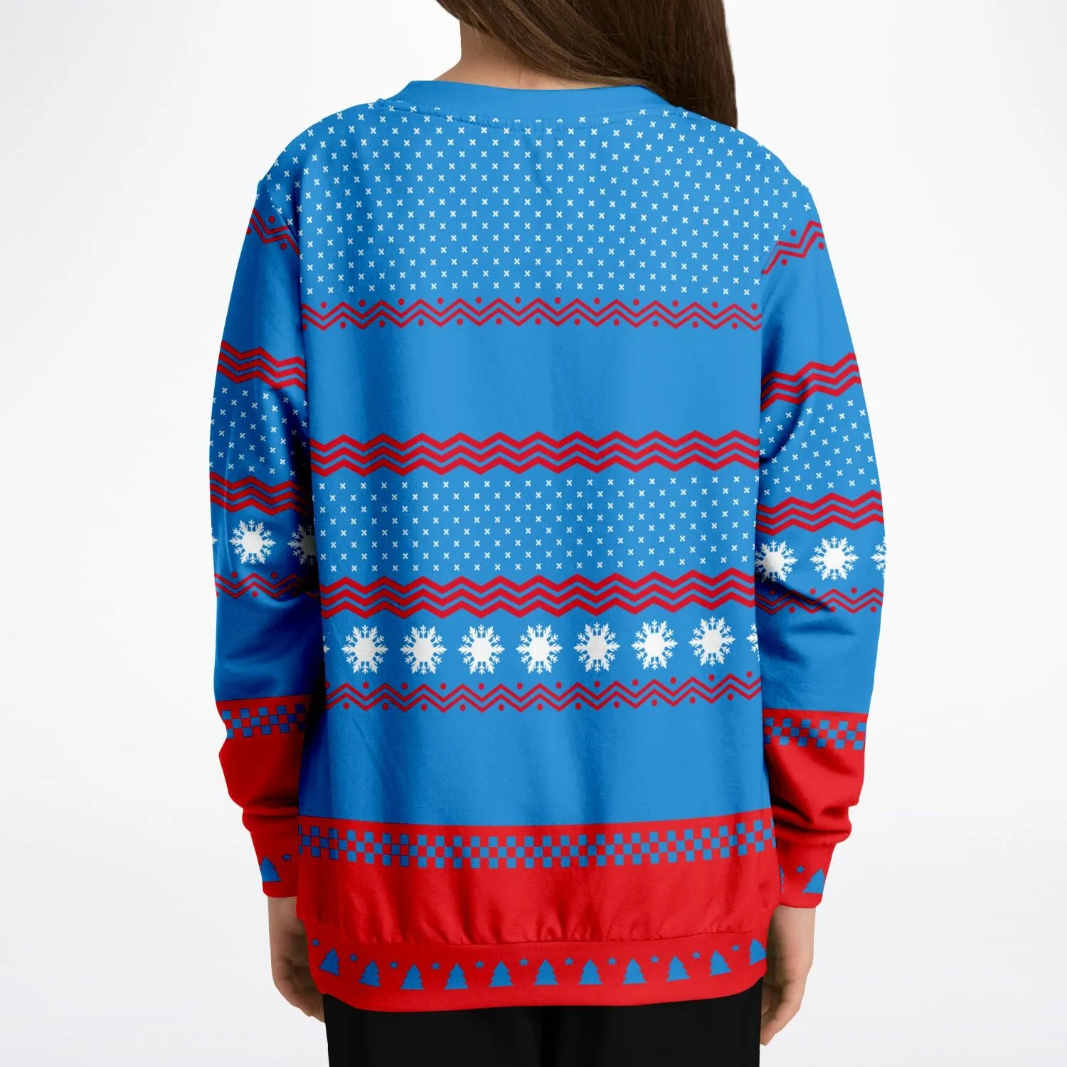 Meowy Christmas - Athletic Kids/Youth Sweatshirt