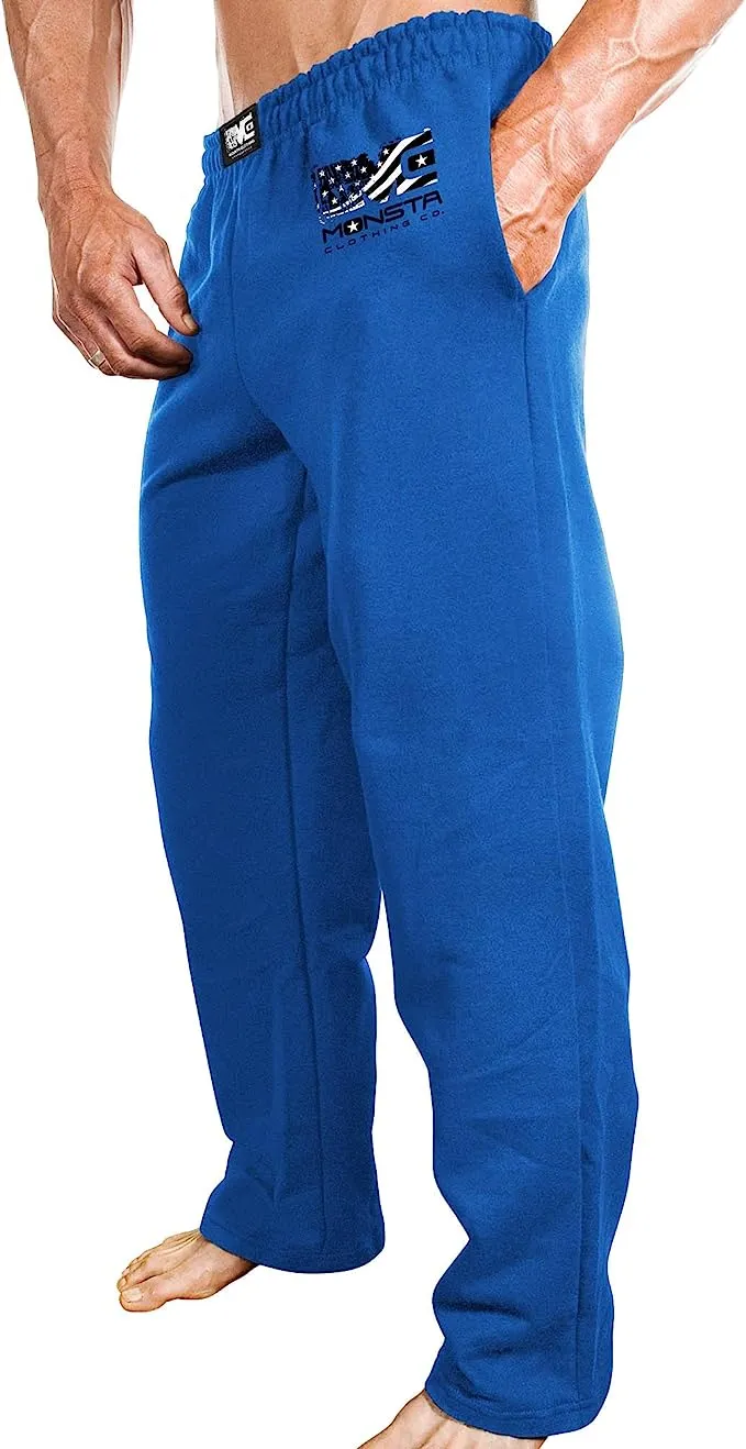 Monsta Clothing Co. Sweatpants Men's Bodybuilding MC-Monsta Flag Gym Wear