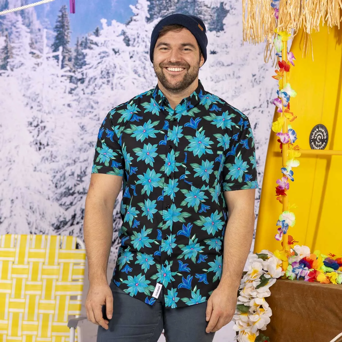 Moon Garden – KUNUFLEX Short Sleeve Shirt