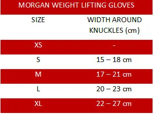 Morgan Speed & Weight Training Gloves