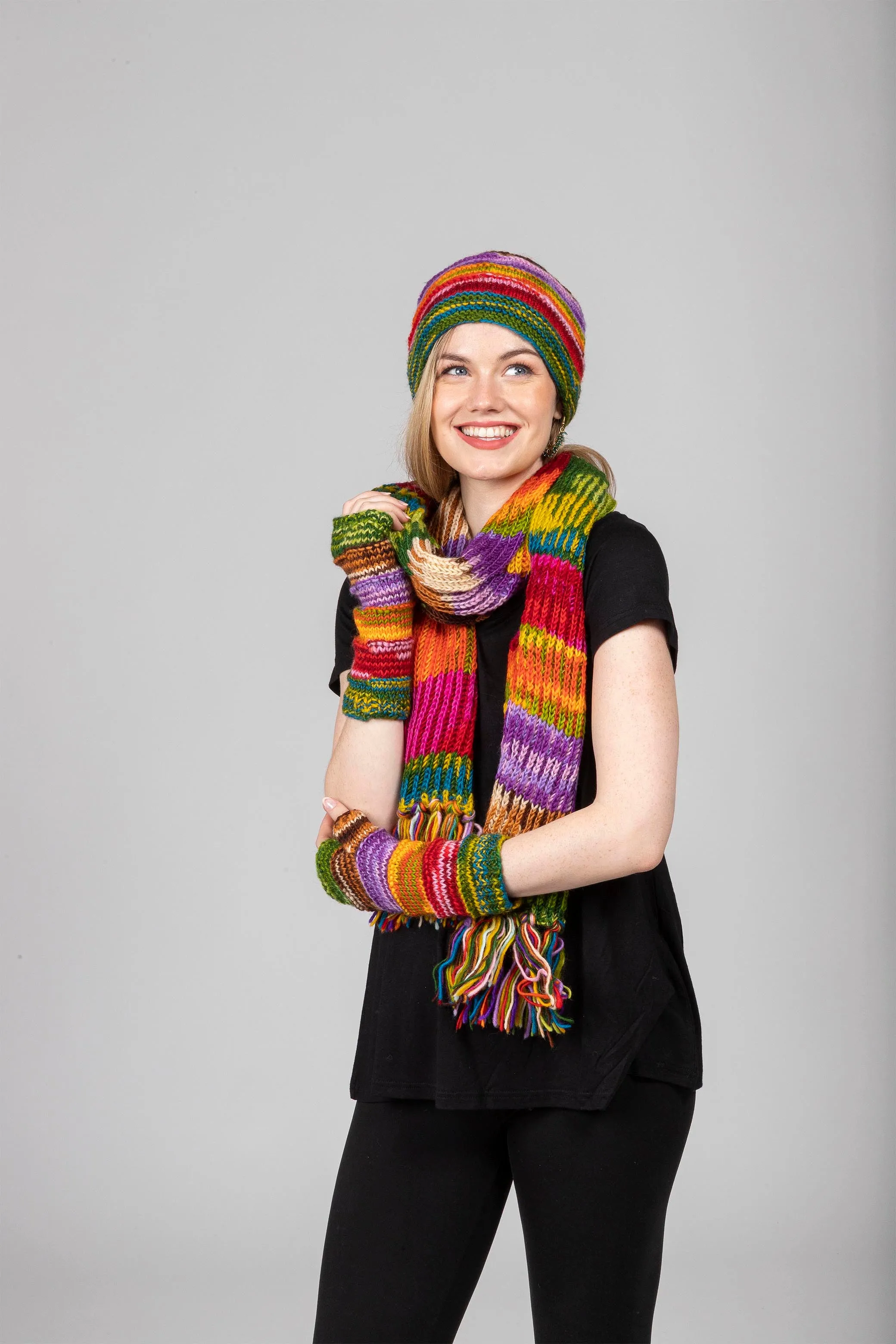 Multi Knitted Beanie