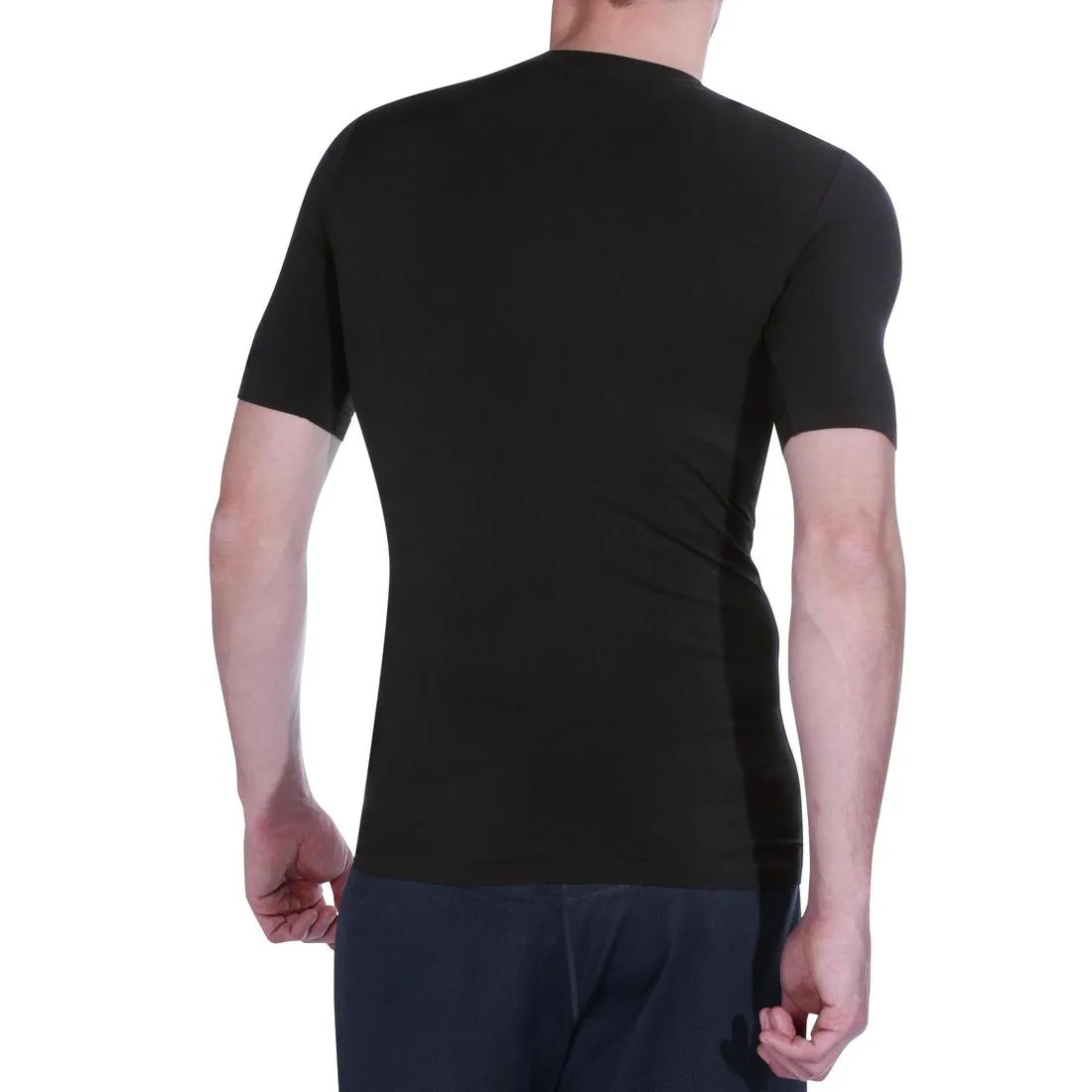 Muscle Compression Fitness T-Shirt - Black