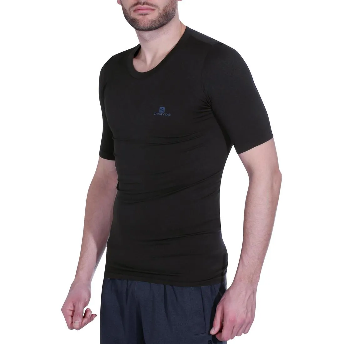 Muscle Compression Fitness T-Shirt - Black