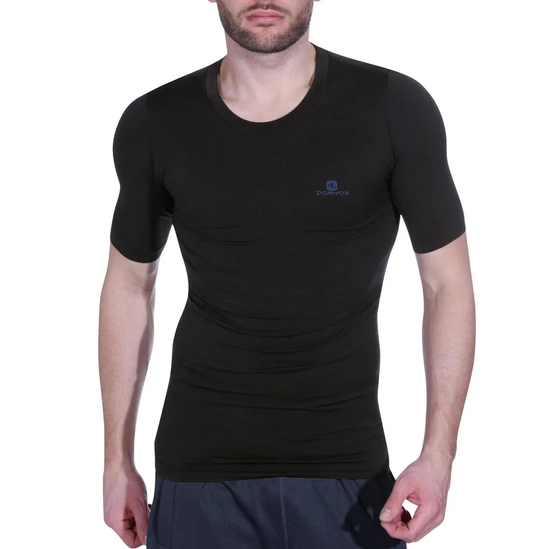 Muscle Compression Fitness T-Shirt - Black