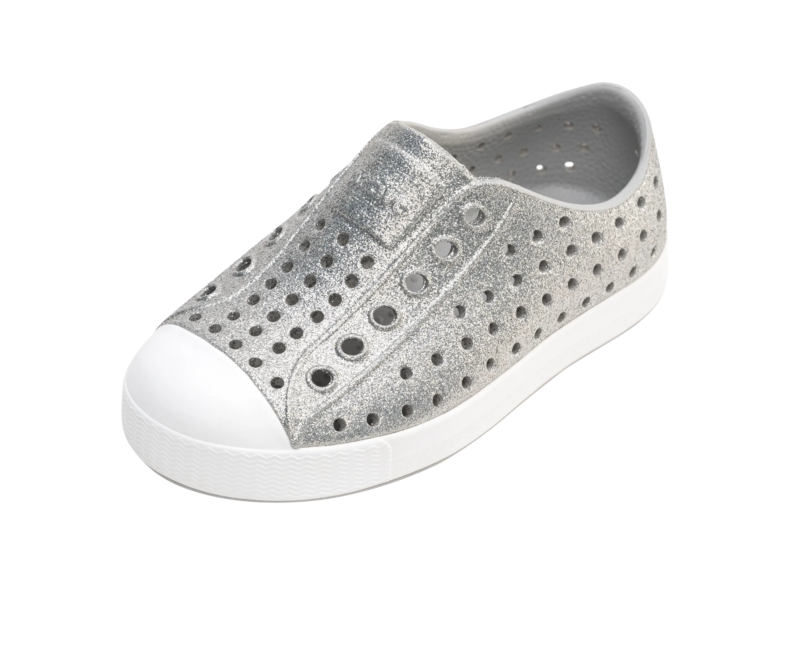 Native Jefferson Bio-Bling™ - Platinum Bling / Shell White