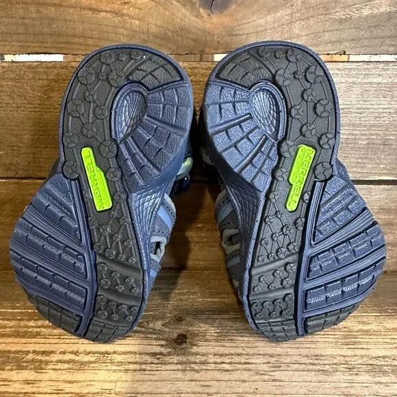 New NWOB‎ Little Kids Merrell Hydro H2O Hiker Gray Blue Sandals Shoes Size 5.5 W