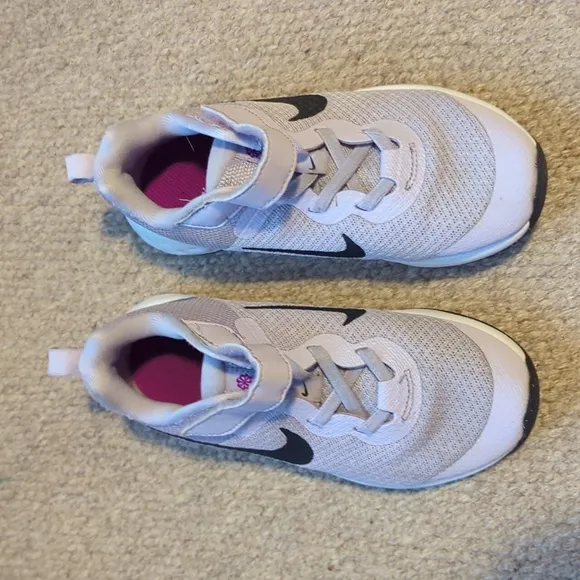 Nike Revolution 6 Kids Running Shoes Pink/Black Size 12c