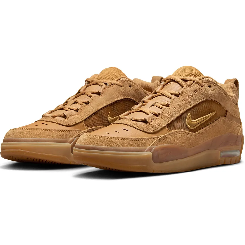 Nike SB Air Max Ishod Wair Shoes Flax/Wheat-Flax-Safety Orange