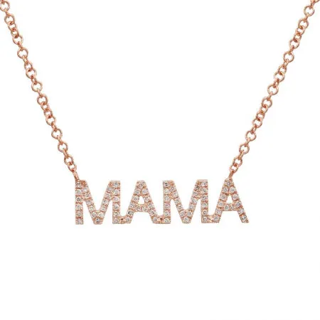 Nogama Collection MAMA Diamond Necklace