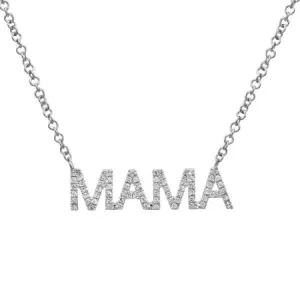 Nogama Collection MAMA Diamond Necklace
