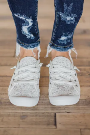 Not Rated Charley Sneakers ~ White