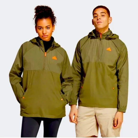 NWT Adidas Lift Your Mind Unisex Lightweight Windbreaker‎ Jacket Size Small