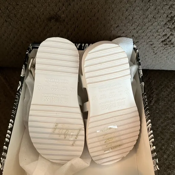 NWT MINI MELISSA Mini Flox   Disney | Mickey &amp; Friends Goofy Kids Sandals