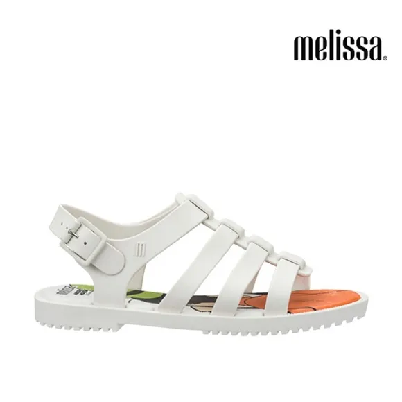 NWT MINI MELISSA Mini Flox   Disney | Mickey &amp; Friends Goofy Kids Sandals