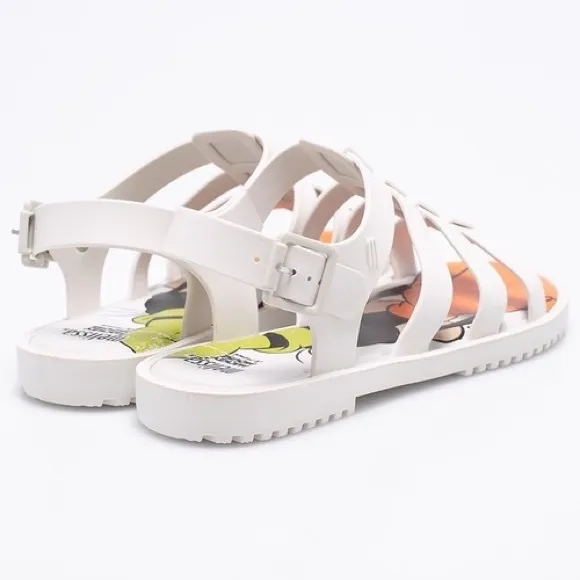 NWT MINI MELISSA Mini Flox   Disney | Mickey &amp; Friends Goofy Kids Sandals