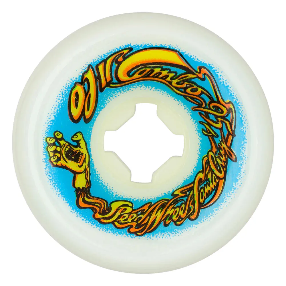 Oj Wheels - OG White Combo Wheels 95a 60mm