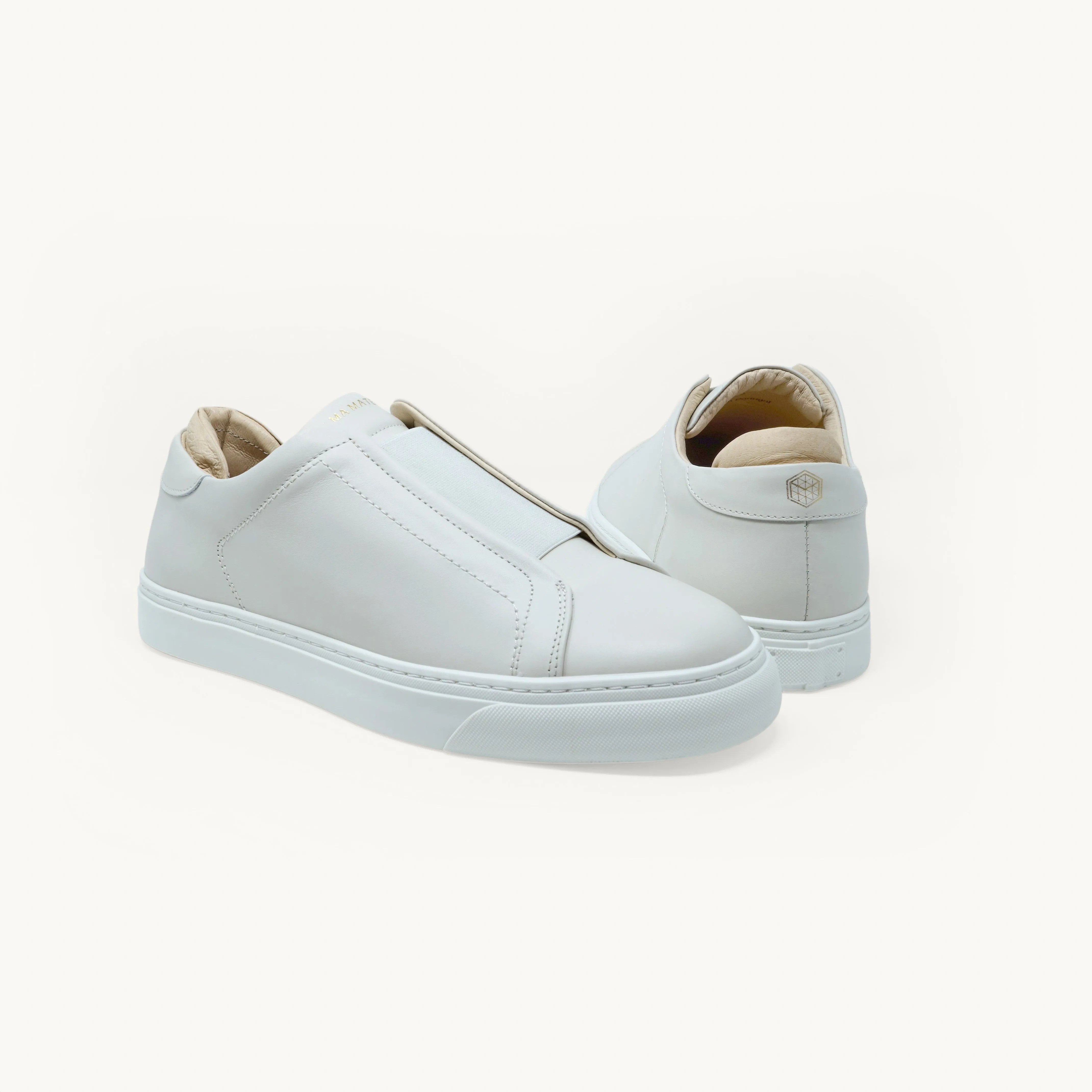 OMNI SO -Off white- Leather
