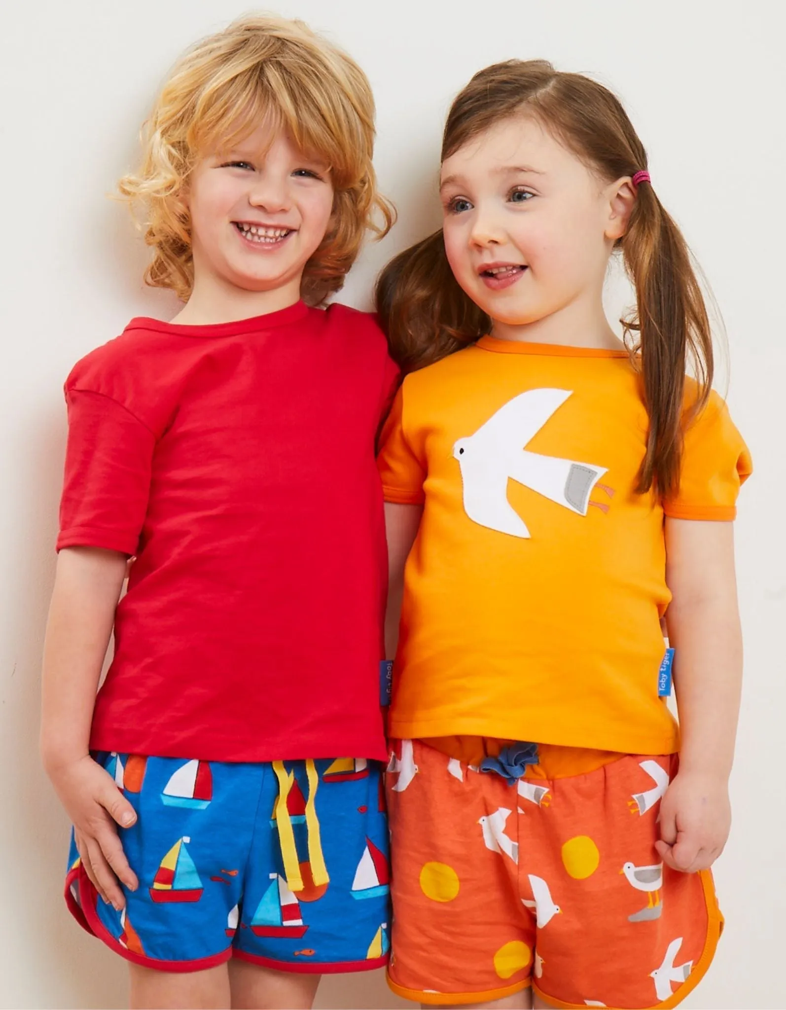 Organic Seagull Applique T-Shirt