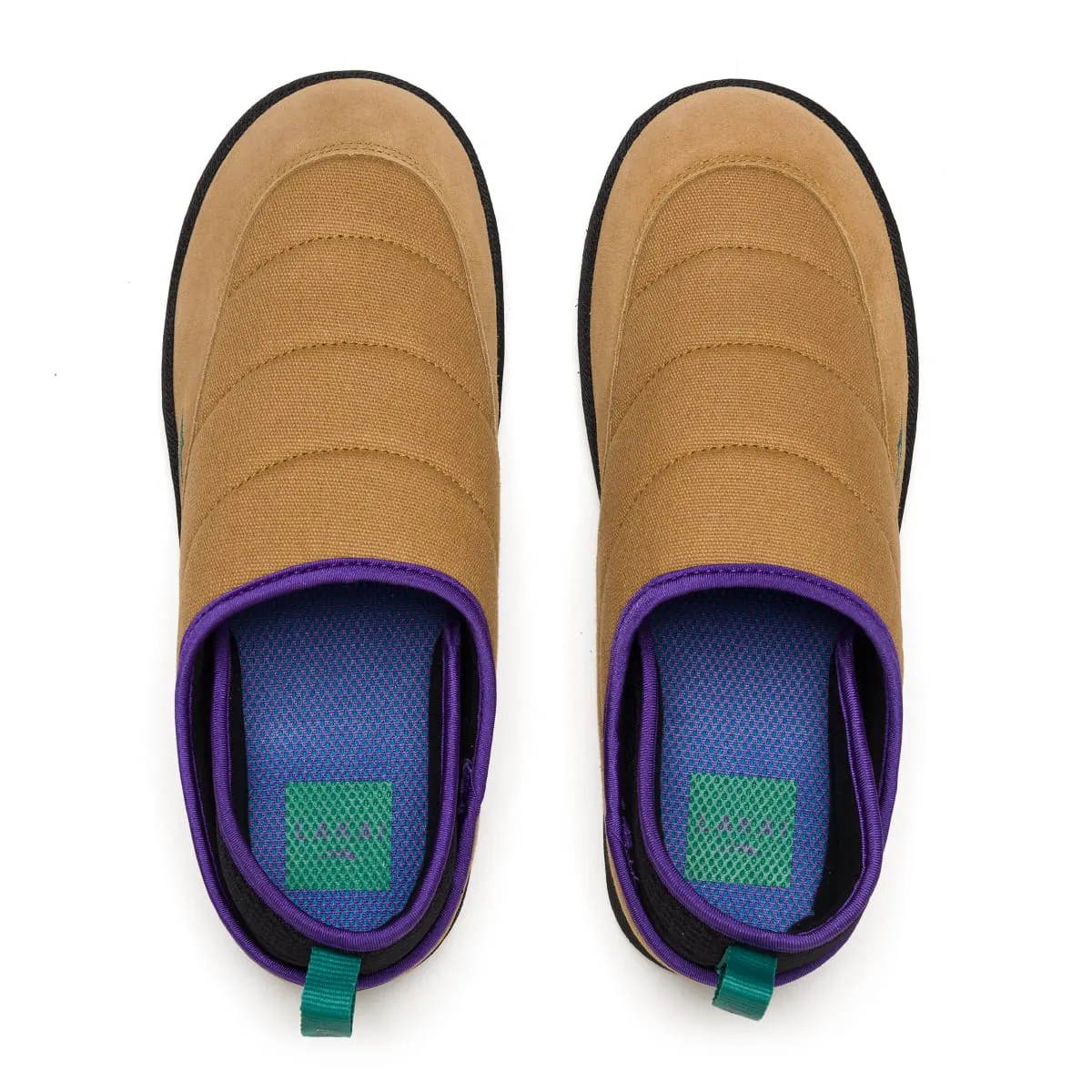 Owen Slipper - Walnut Canvas