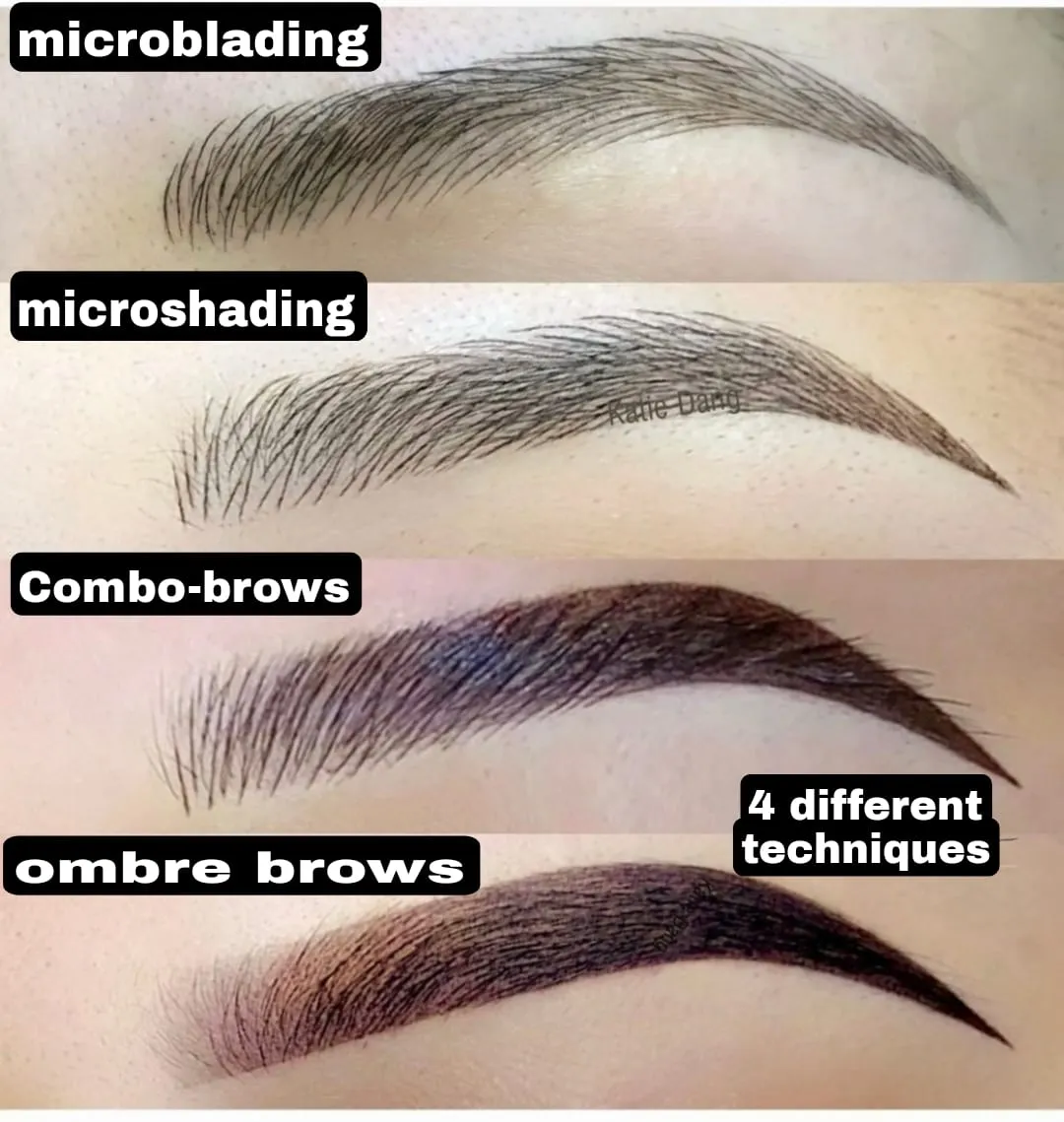 PACKAGE #2 (4 PMU COURSES)  microblading, combo brows, microshading, ombre powder brows (3 days course plus 3 months one on one support)