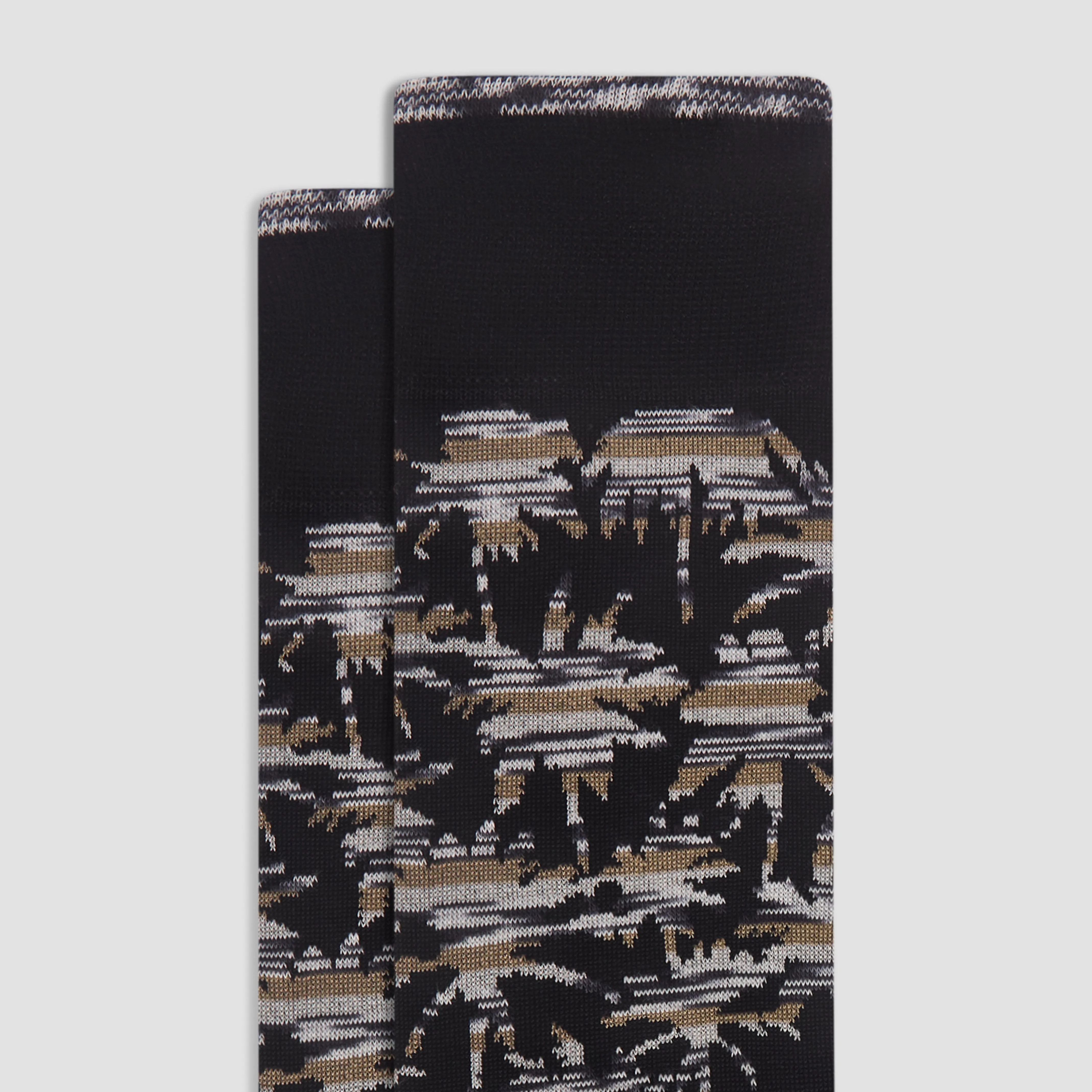 Palm Tree Mid-Calf Socks
