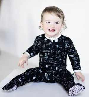 Peregrine Kidswear Chalk Math Footie