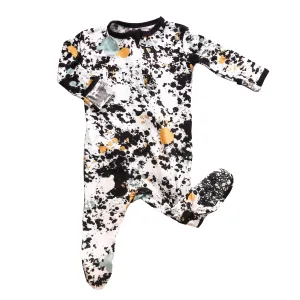 Peregrine Kidswear Splatter Paint Footie