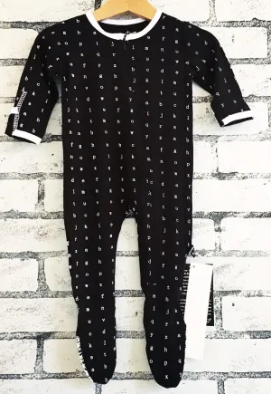 Peregrine Typewriter Black Footie