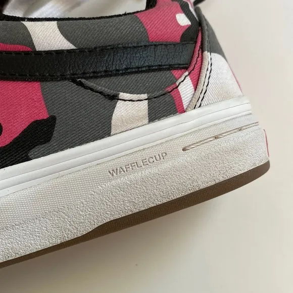 Pink Camo Vans Pro Kyle Walker Skate Ultra Cush Tennis Shoe