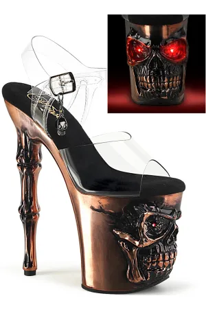 Pleaser Rapture 808-LT Copper Shoes