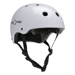 PROTEC (CPSC)CLASSIC MATTE RASTA WHITE-L HELMET