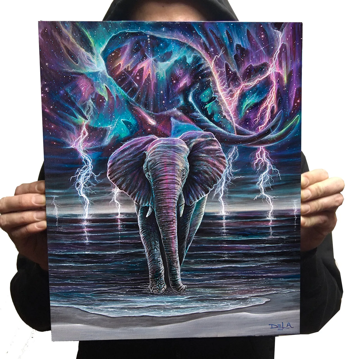 "Abuelo (Grandfather)" - Canvas Prints Only