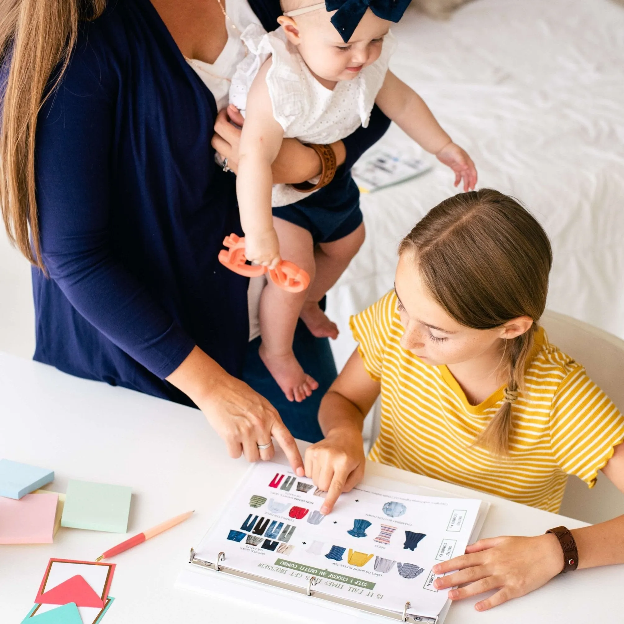 "Get Dressed!" Cheat Sheets for Kids