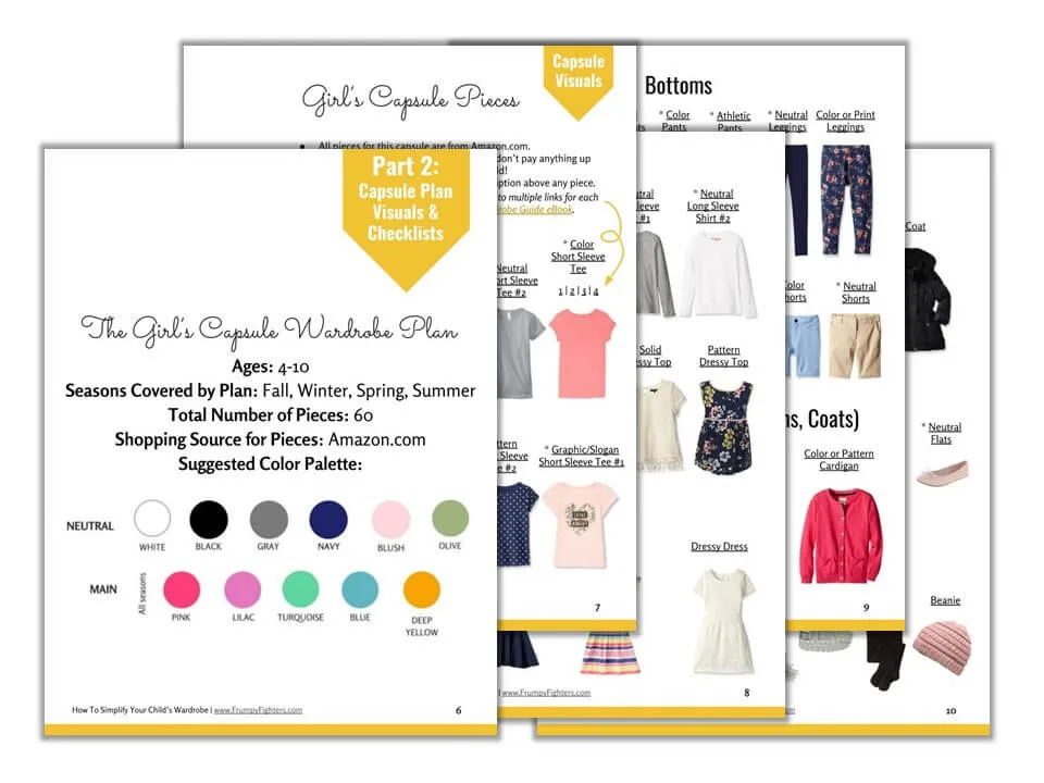 "Get Dressed!" Cheat Sheets for Kids