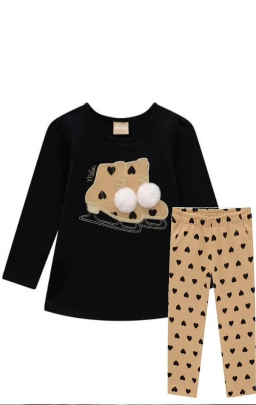 "Janine" Top and Leggings Set