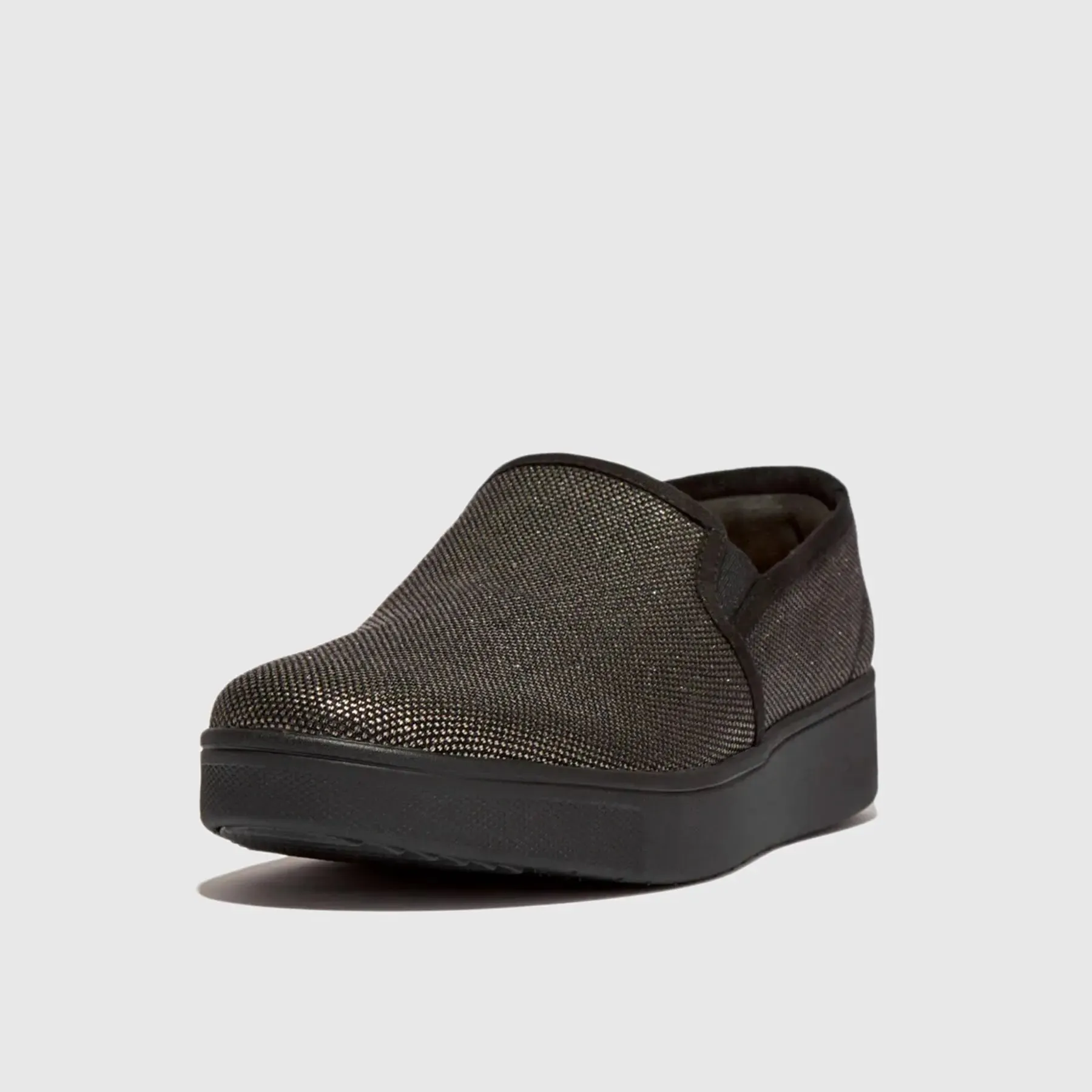 Rally Glitz Canvas Skate Black HR9-001