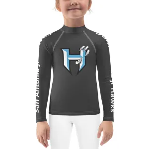 Rash Guard Kids ~ San Antonio Jr Hawks Classic Logo