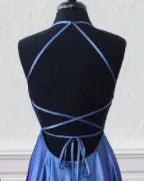 Real Photo Simple Prom Dresses with Spaghetti Straps Long Prom Party Gowns 2019
