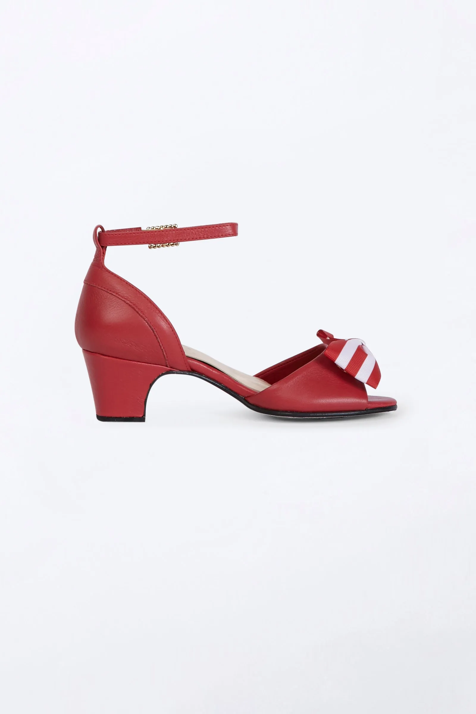Red Dancing Heels with Double Pin
