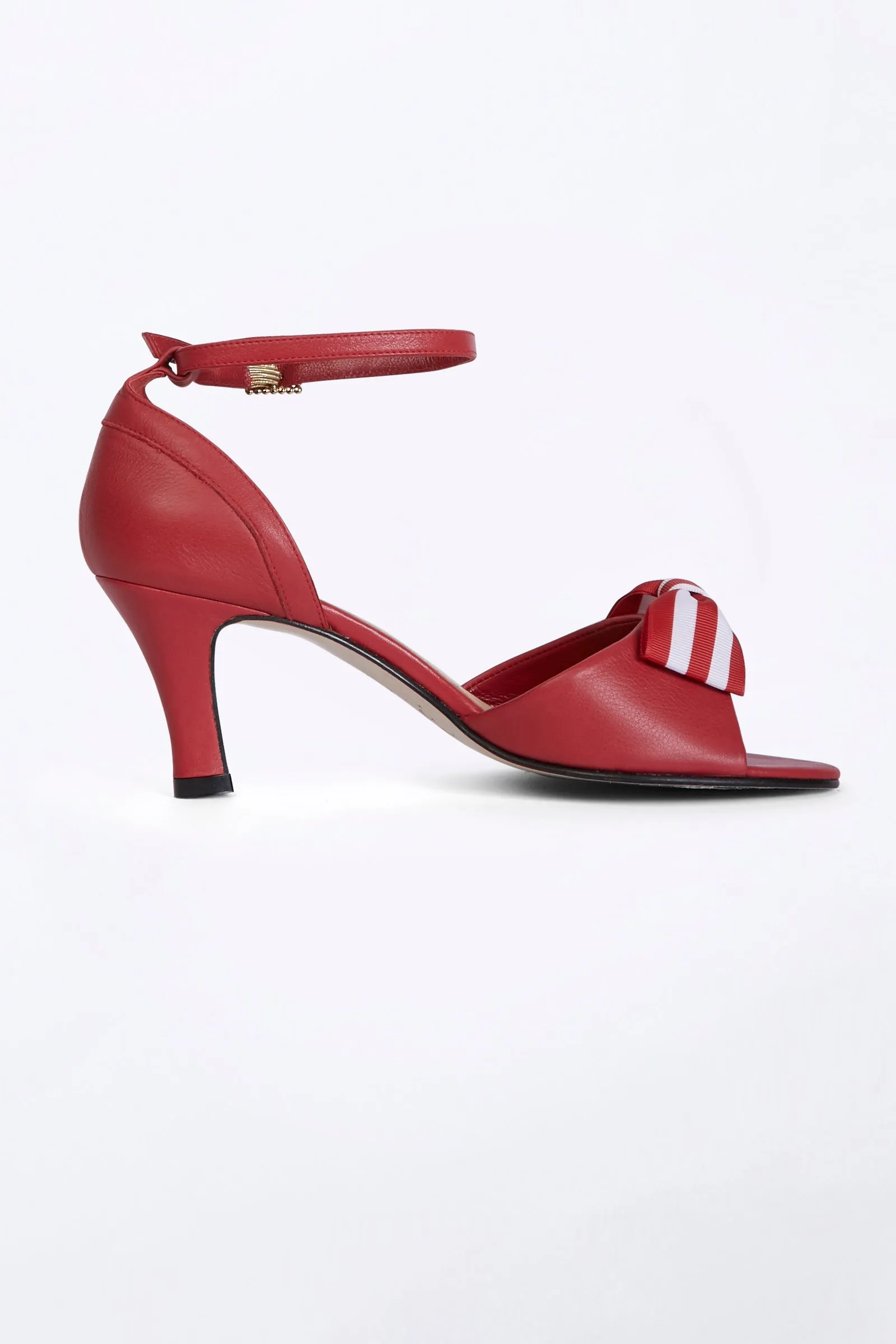 Red Dancing Heels with Double Pin