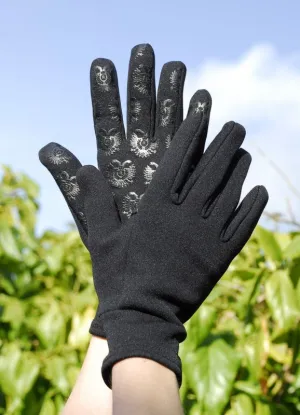 Rhinegold Fleece Lined Horse Riding Gloves