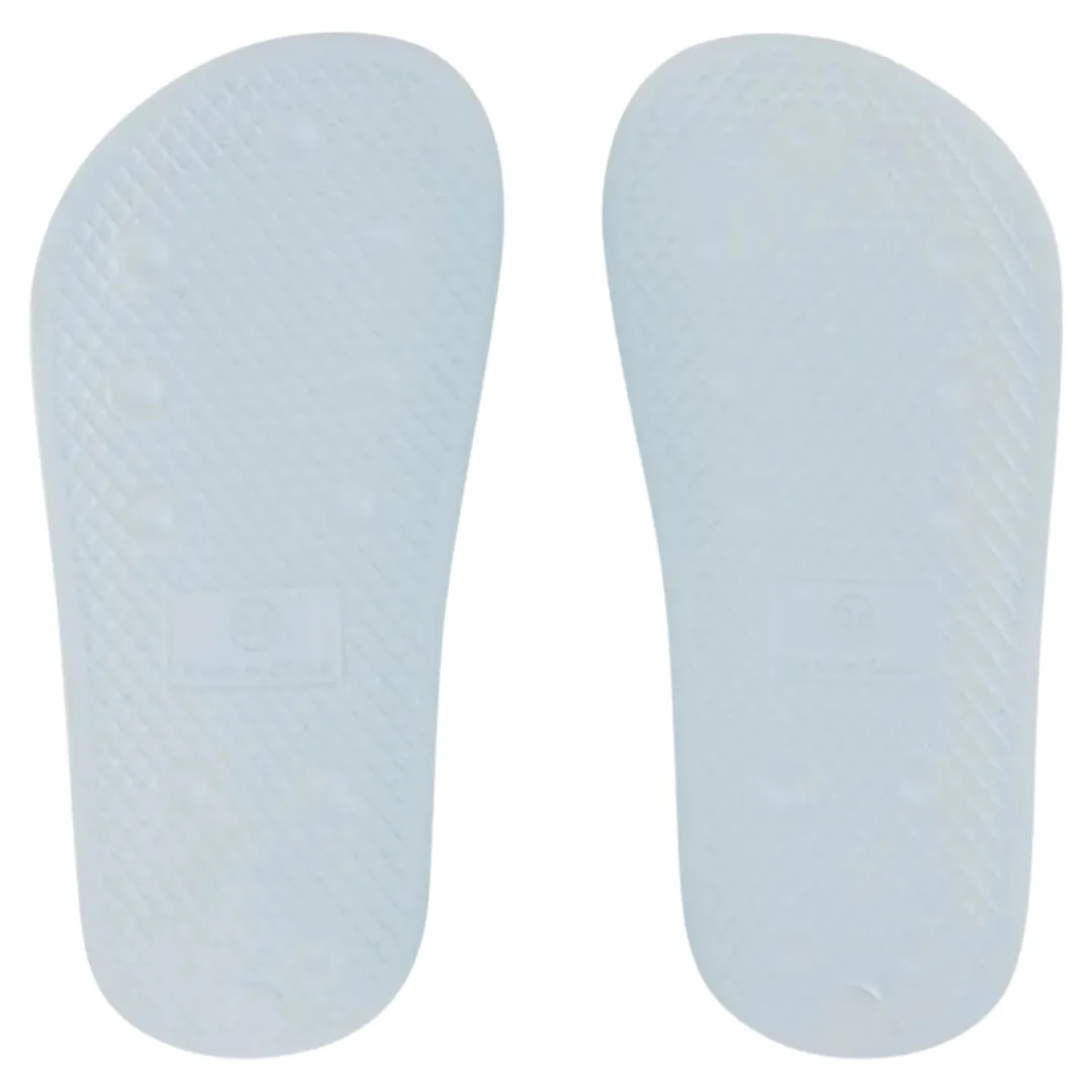 Roxy Toddler TW Slipper Ribbed Sandals - Light Blue