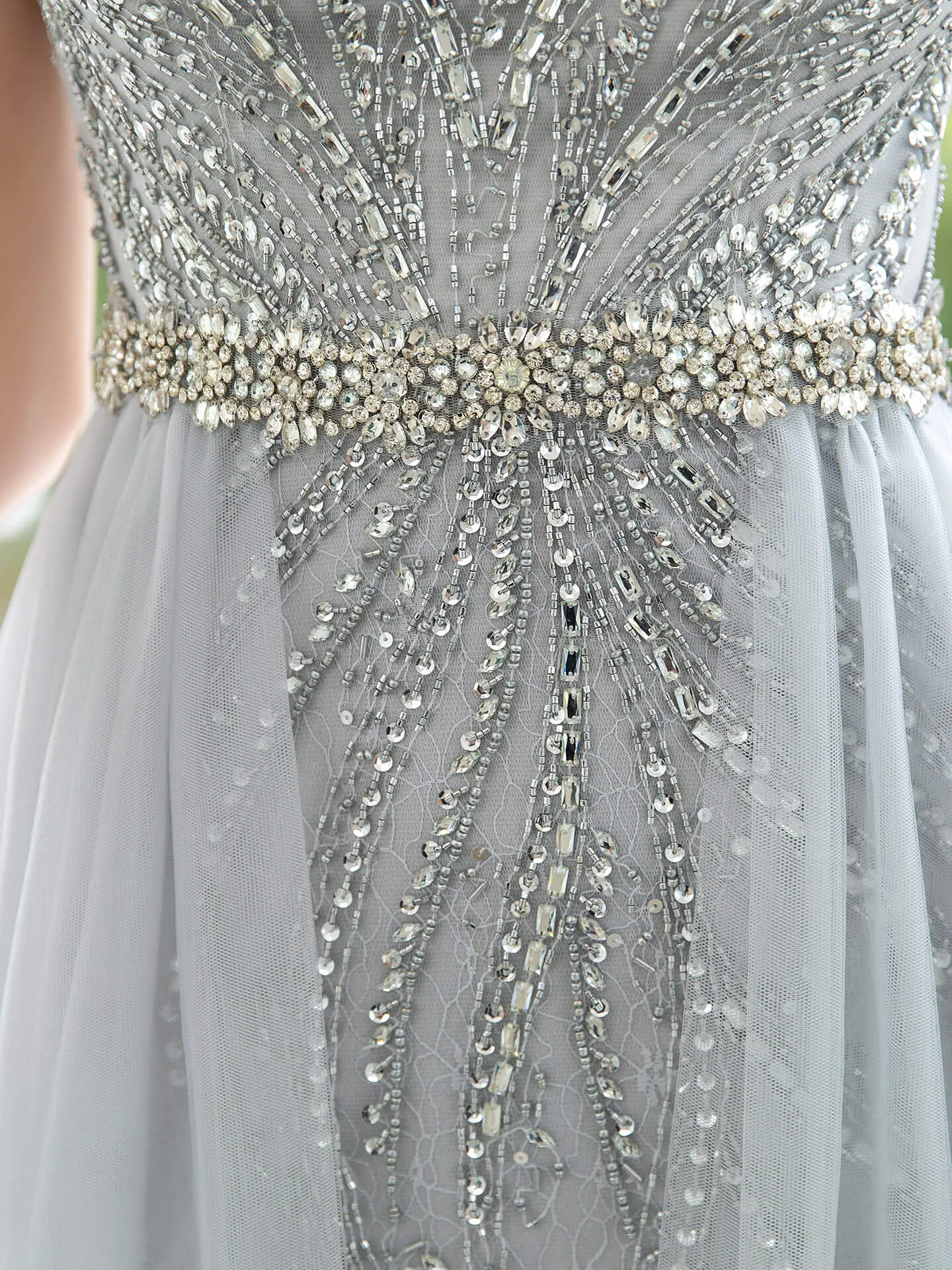 Roycebridal Mermaid / Trumpet Luxurious Glittering Fairy Sexy Formal Evening Dresses Cap Sleeves Floor Length
