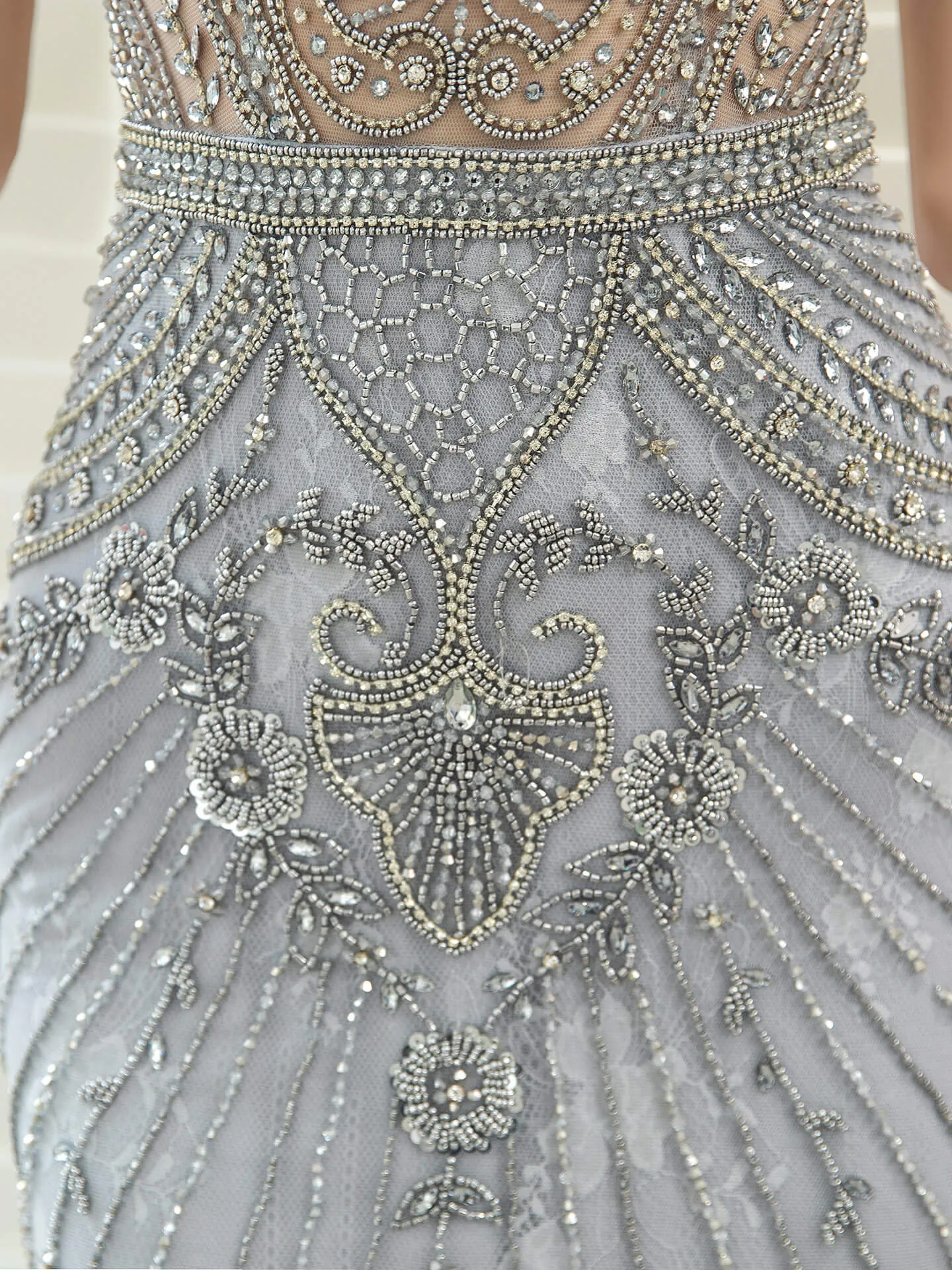 Roycebridal Mermaid / Trumpet Luxurious Glittering Fairy Sexy Formal Evening Dresses Short Sleeves