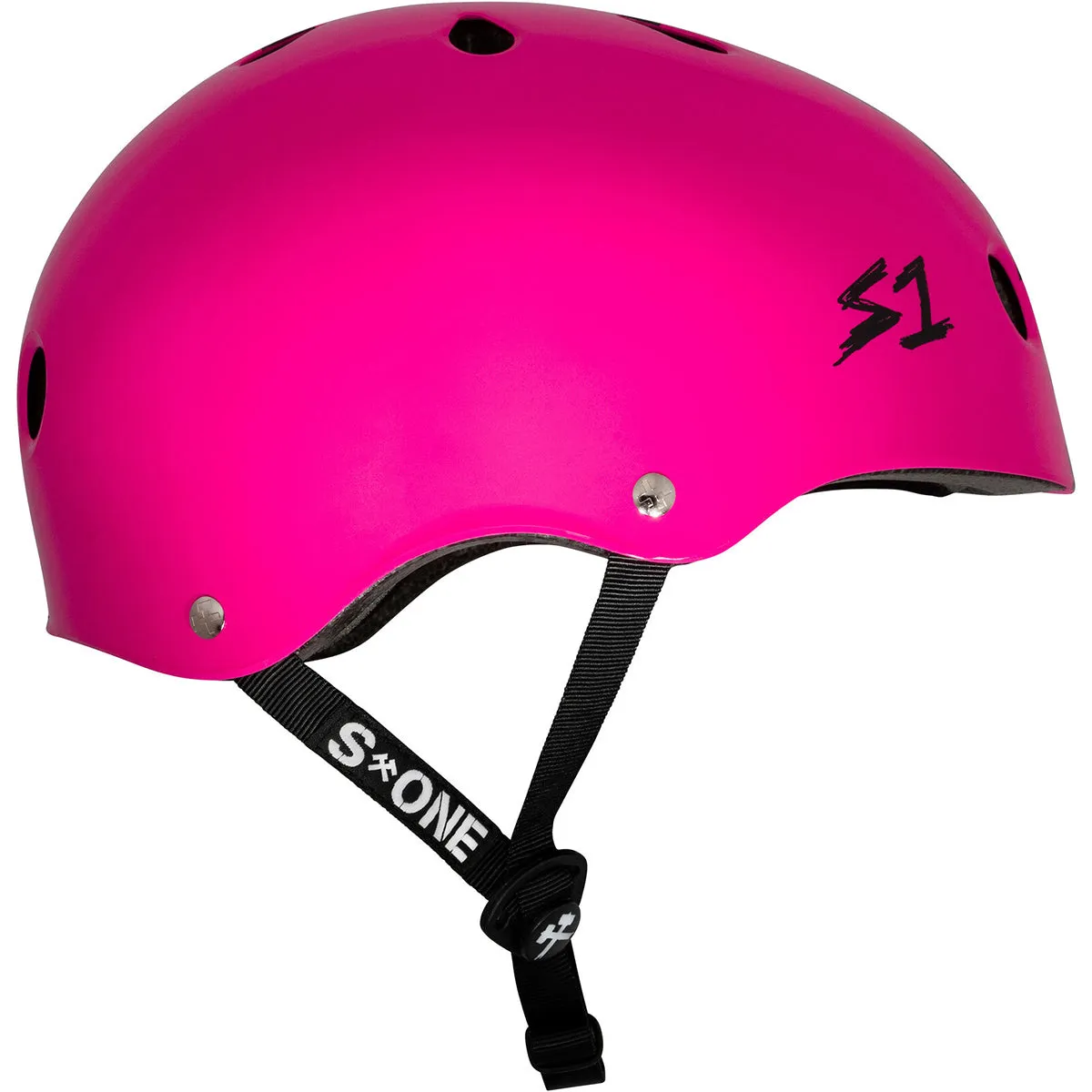 S-One - Lifer Helmet Pink Gloss/Black Checkers