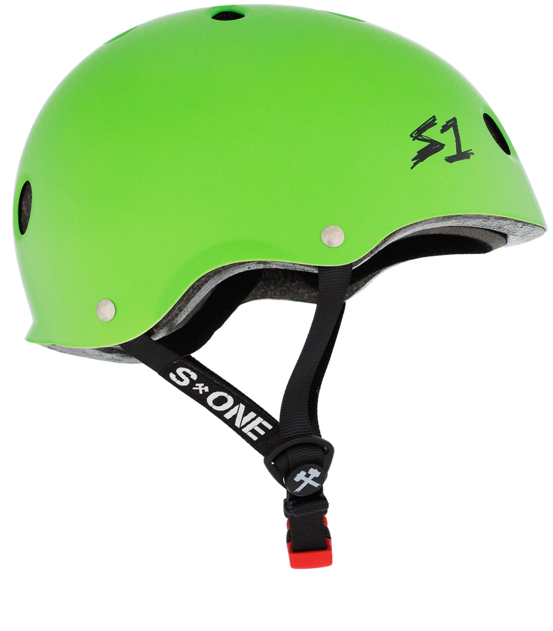 S1 Mini Lifer Helmet - Bright Green Matte