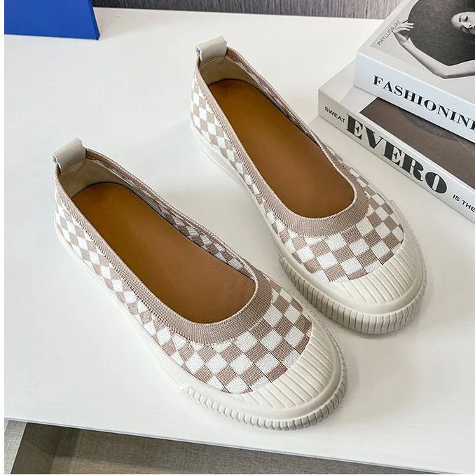 Sailor Checkered Summer Shoes SD02003